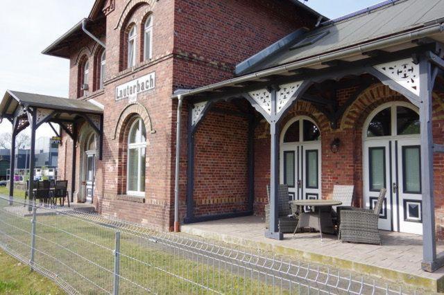Apartamento Urlaubsbahnhof-Stellwerk Lauterbach  Exterior foto